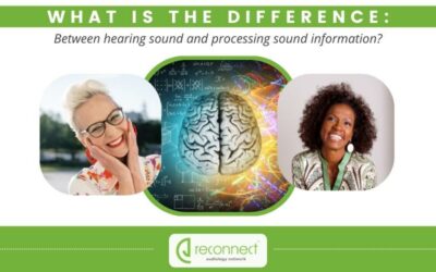 What is the difference between hearing sound and processing sound?